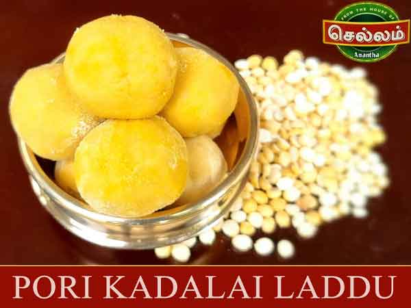 Pori-Kadalai-Laddu